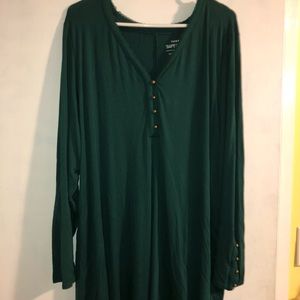 NWT Torrid Long Crewneck Top